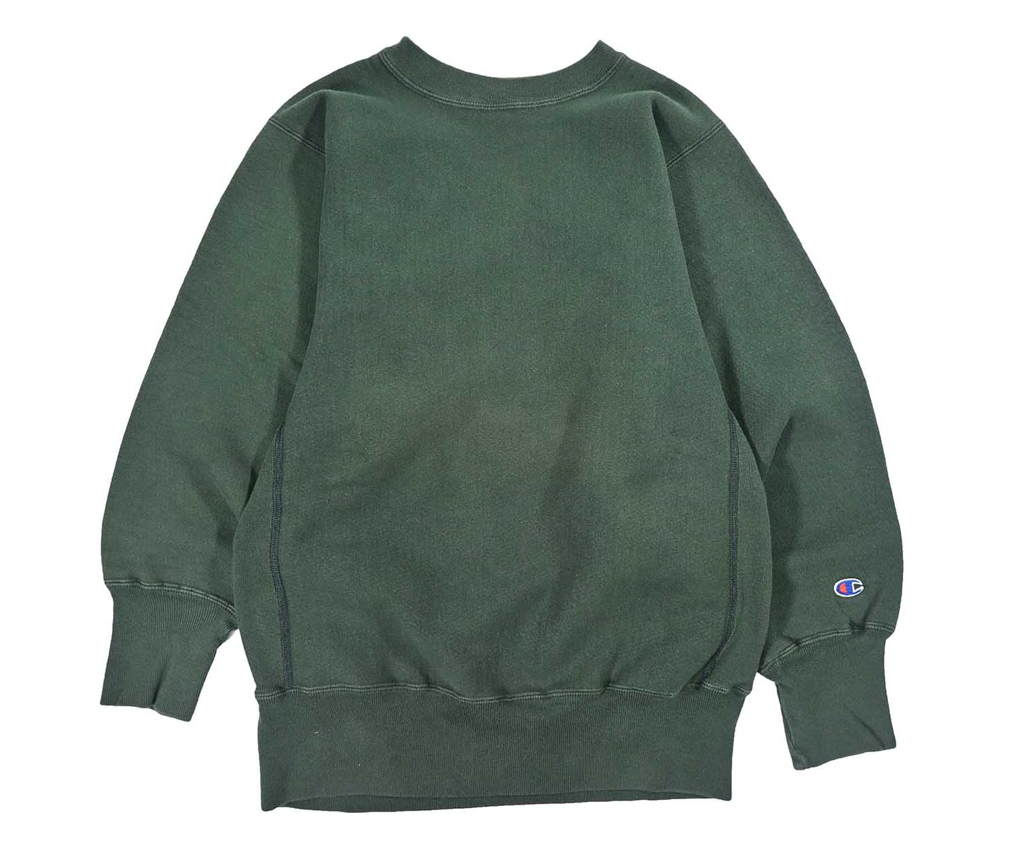 Used Champion Reverse Weave Sweat Shirt Green 目無し