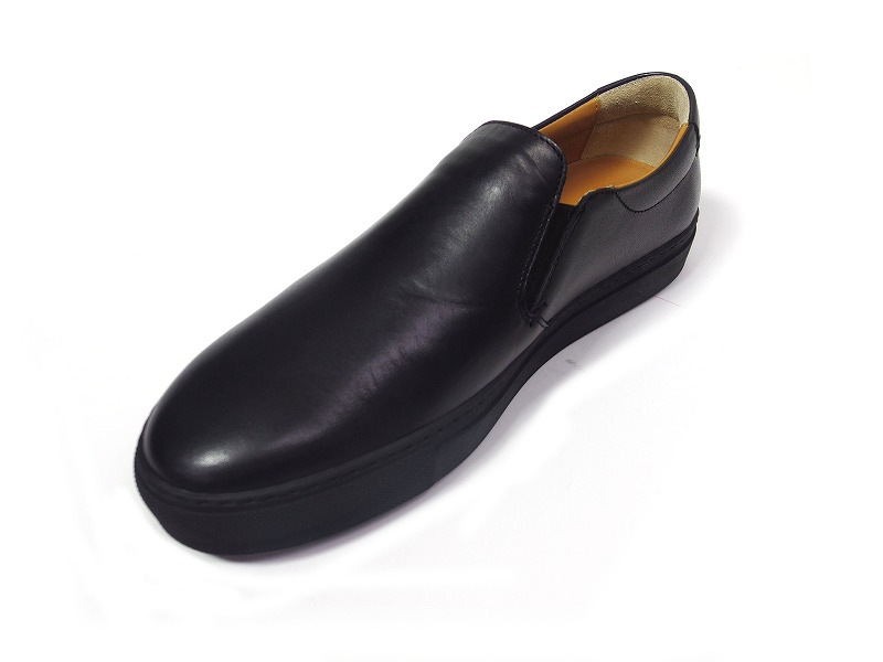 Boemos Leather Slipon Black ボエモス レザースリッポン ブラック イタリア製 通販 ダメージドーン公式通販サイトdamagedone Online