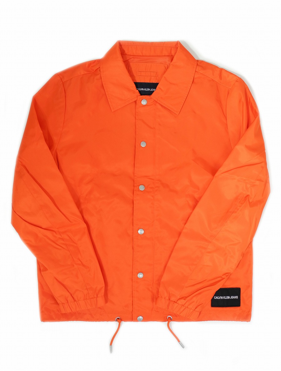 calvin klein orange jacket