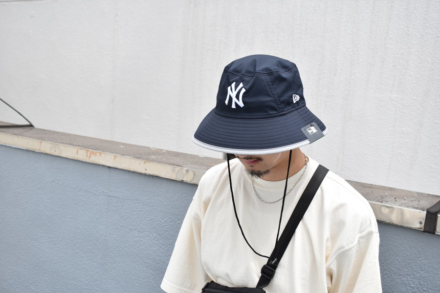 New Era Newyork Yankees Bucket Hat ニューエラ ヤンキース バケットハット ネイビー 通販 ダメージドーン公式通販サイトdamagedone Online