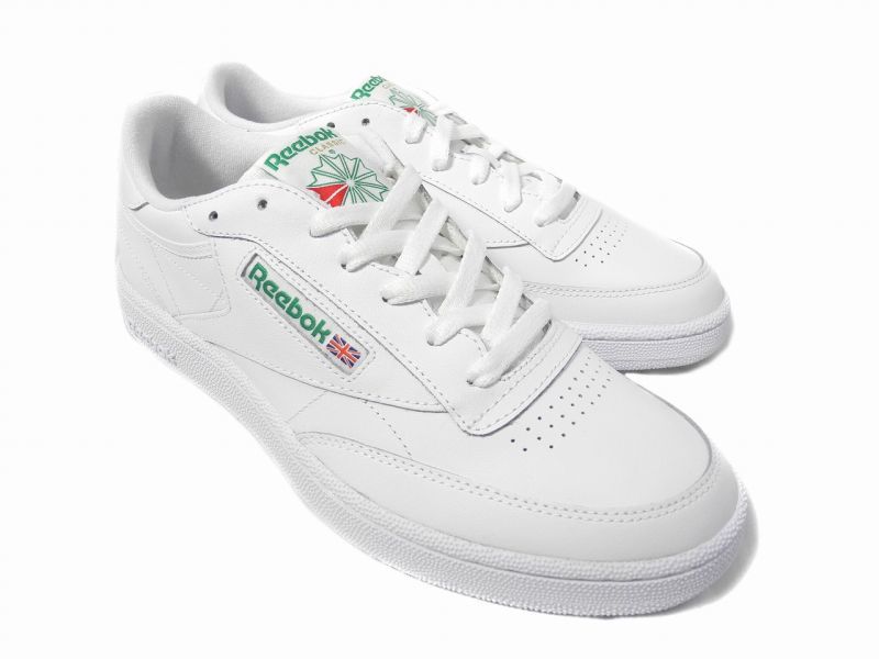 reebok club 85 white