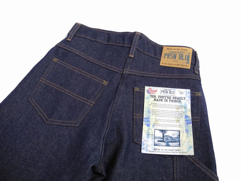 prison blues work pants