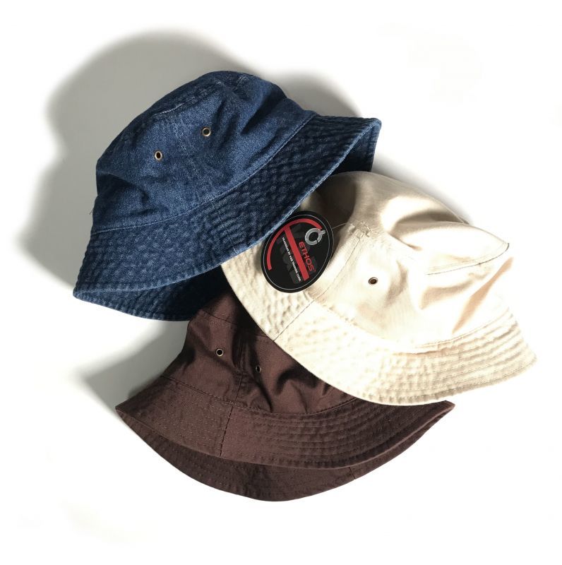 solid bucket hat
