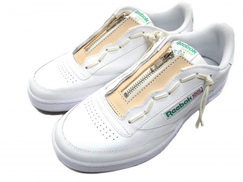 CUSTOM CENTER ZIP REEBOK CLUB C 85｜|ダ 