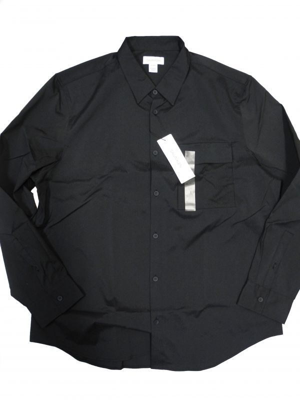 Calvin Klein Stretch Extensible Shirts Black カルバンクライン シャツ ダメージドーン公式通販サイトdamagedone Online