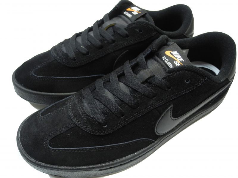 nike men's sb fc classic black sneaker
